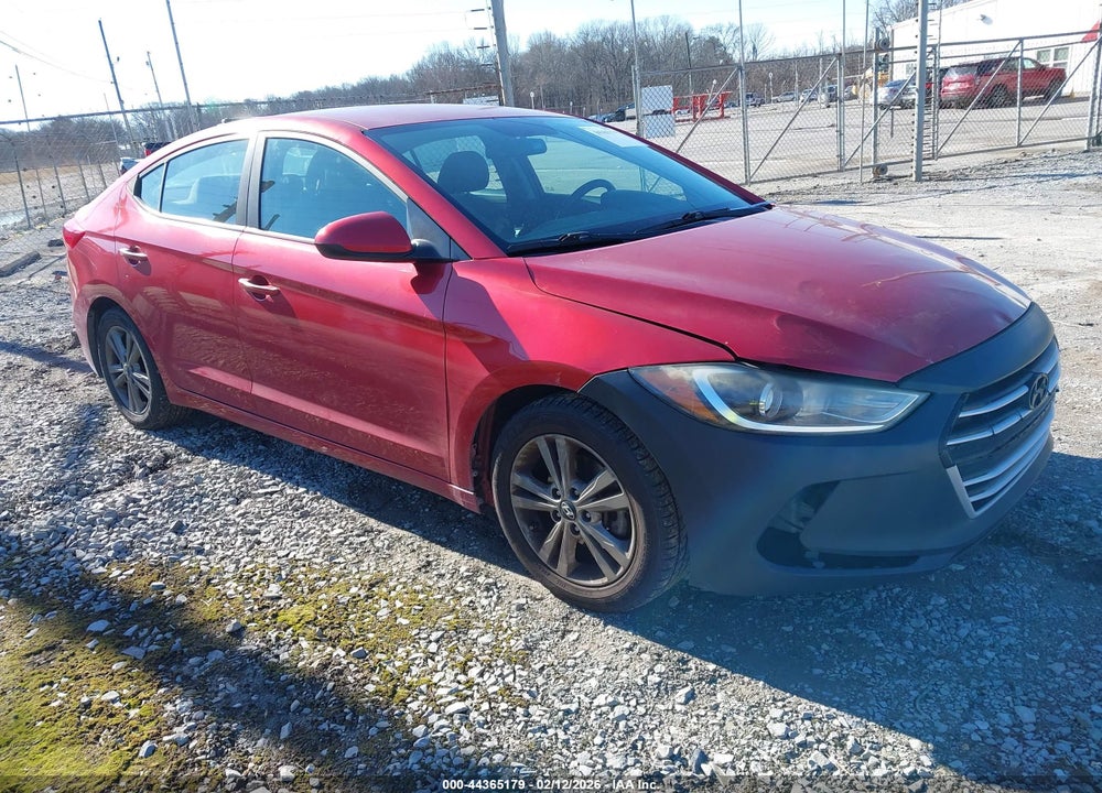 2017 HYUNDAI ELANTRA SE VIN: 5NPD84LF1HH124486