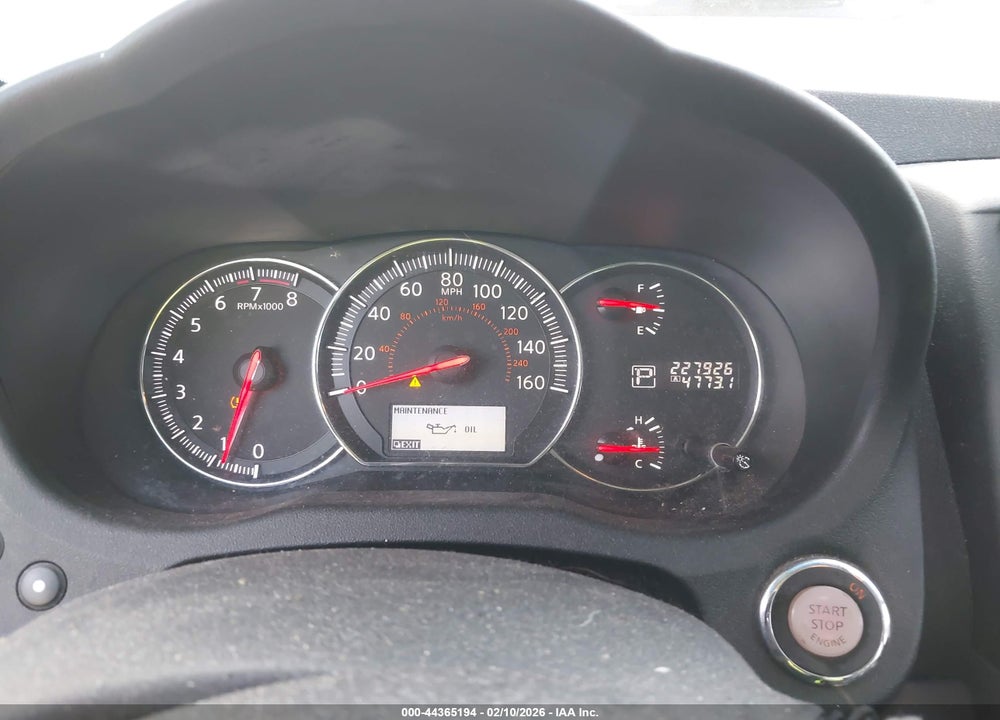 2013 NISSAN MAXIMA 3.5 S VIN: 1N4AA5APXDC802303