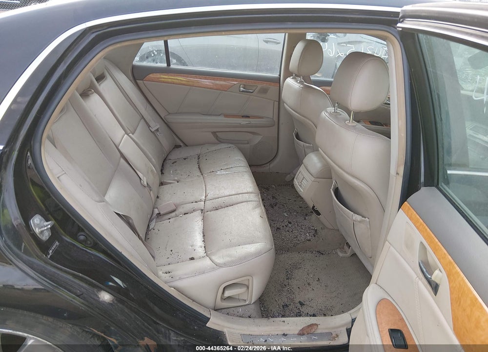 2005 TOYOTA AVALON LIMITED VIN: 4T1BK36B65U031987