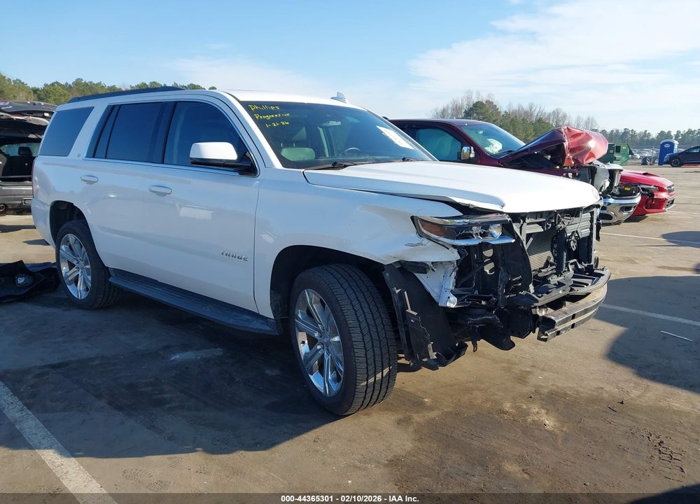 2017 CHEVROLET TAHOE LT VIN: 1GNSCBKC0HR298826