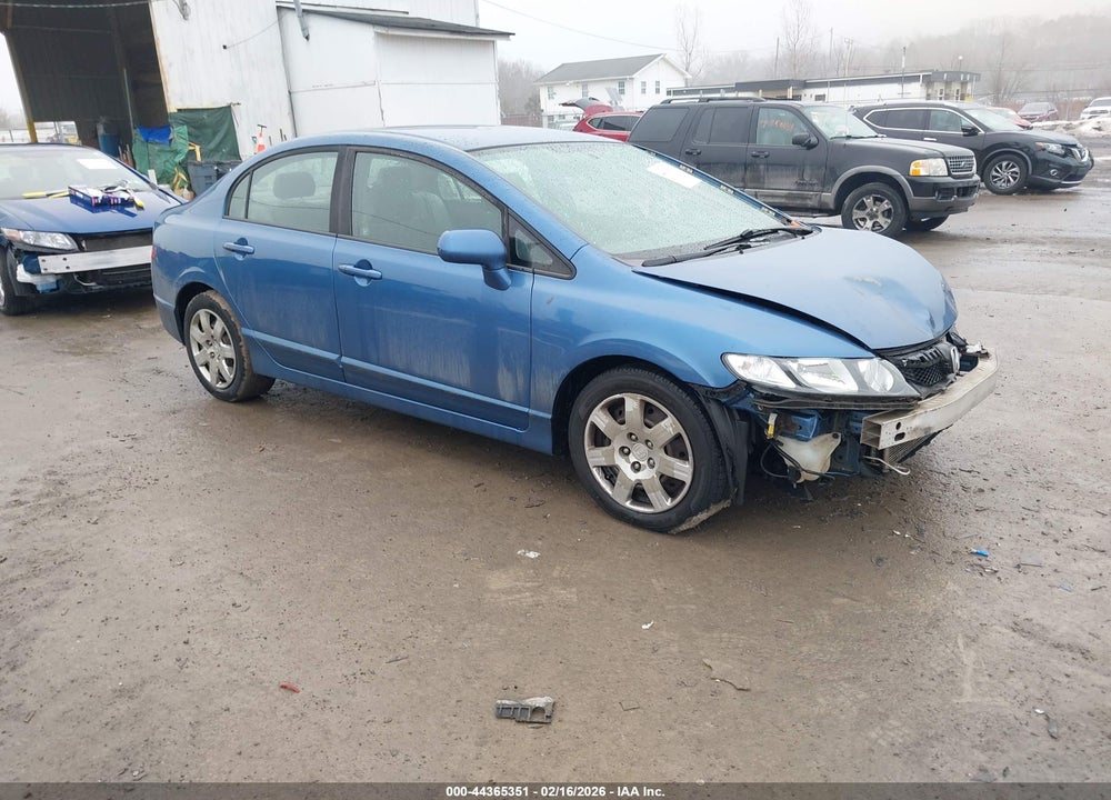 2009 HONDA CIVIC LX VIN: 1HGFA16549L006560