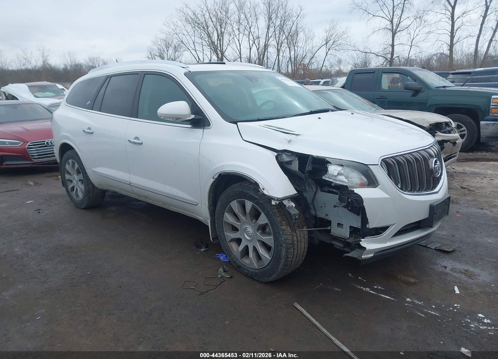 2016 BUICK ENCLAVE LEATHER VIN: 5GAKVBKD6GJ306714
