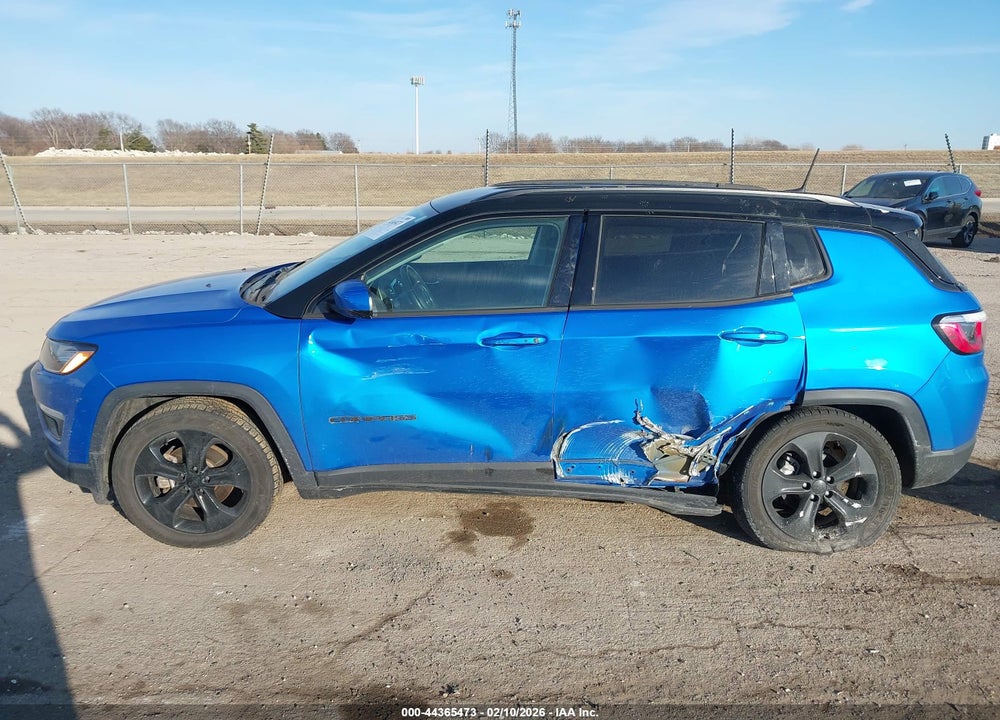 2019 JEEP COMPASS ALTITUDE FWD VIN: 3C4NJCBB5KT658907