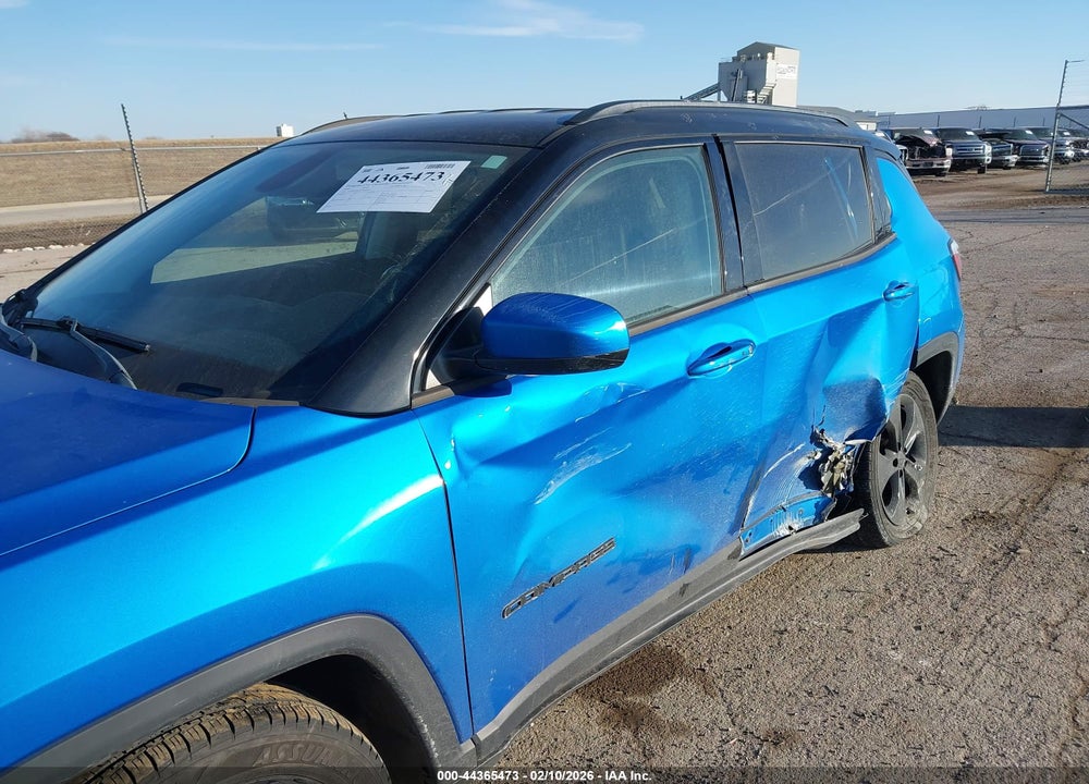 2019 JEEP COMPASS ALTITUDE FWD VIN: 3C4NJCBB5KT658907