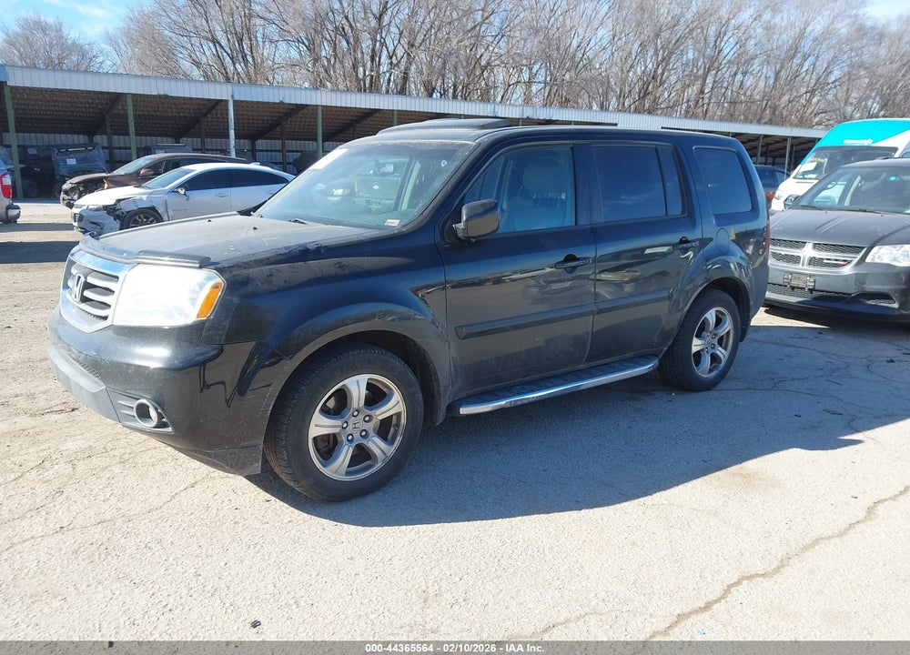 2014 HONDA PILOT EX-L VIN: 5FNYF4H78EB002498