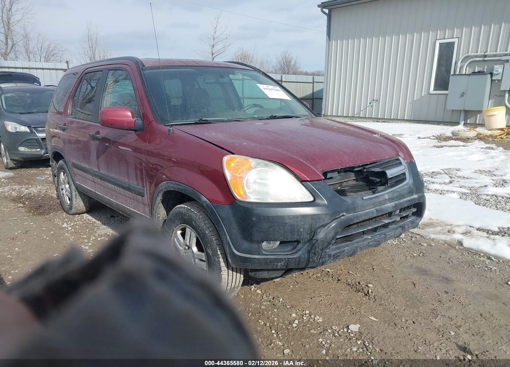 2002 HONDA CR-V EX VIN: SHSRD78812U001282