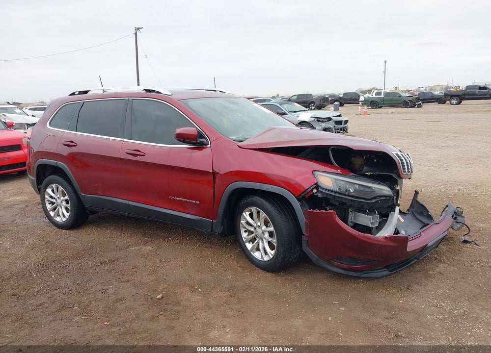 2019 JEEP CHEROKEE LATITUDE FWD VIN: 1C4PJLCB2KD221962