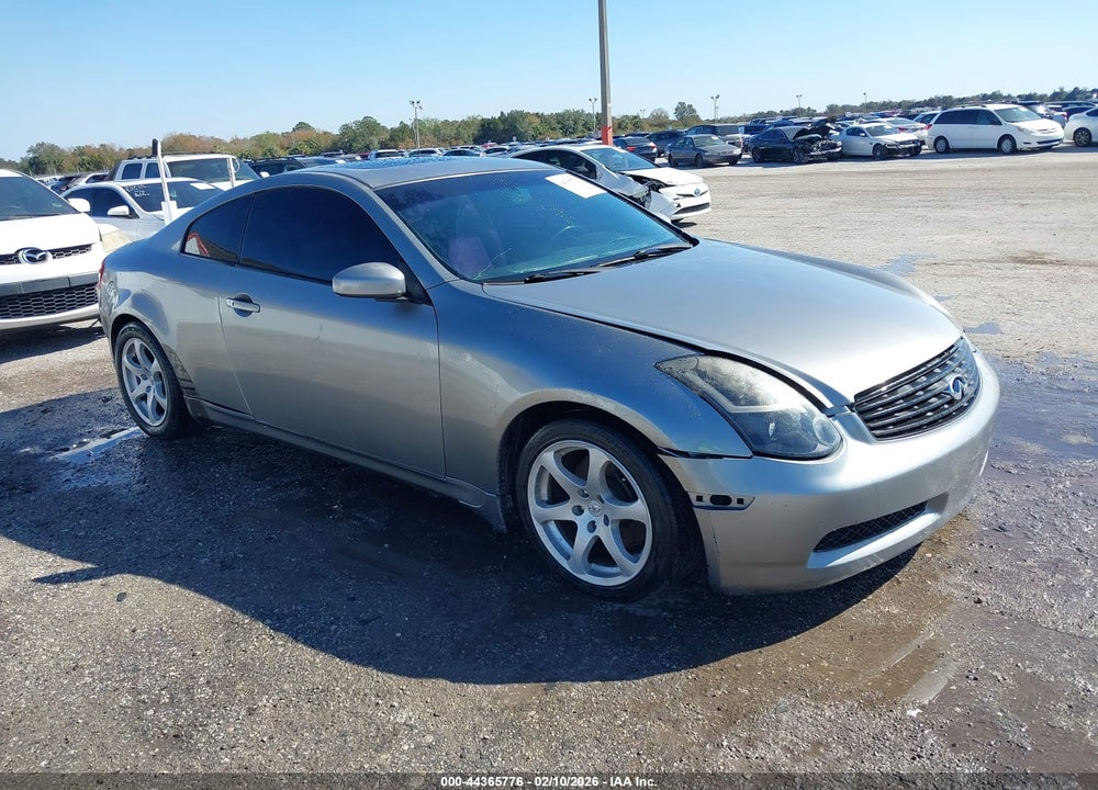 2006 INFINITI G35 VIN: JNKCV54E06M709254