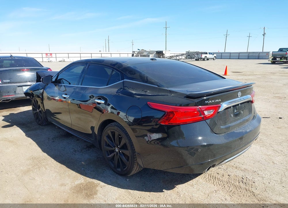 2017 NISSAN MAXIMA 3.5 SR VIN: 1N4AA6AP8HC396436
