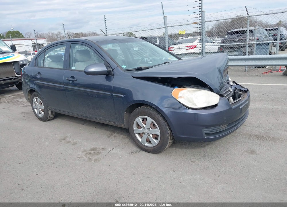 2009 HYUNDAI ACCENT GLS VIN: KMHCN46C39U346648