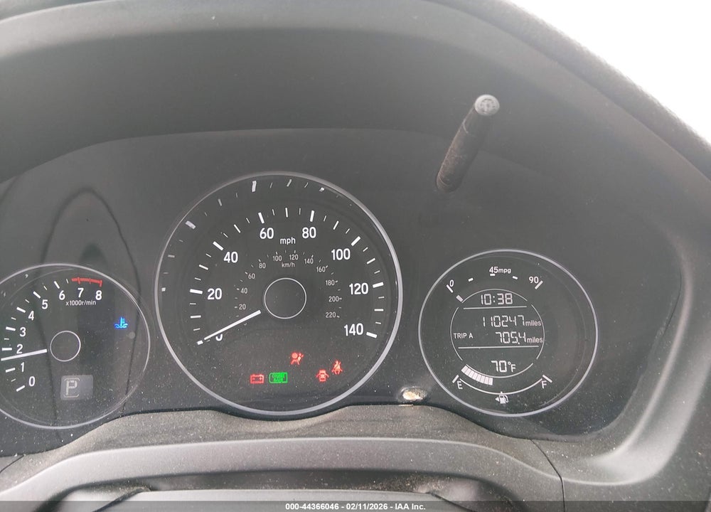2018 HONDA HR-V EX VIN: 3CZRU5H58JM707588