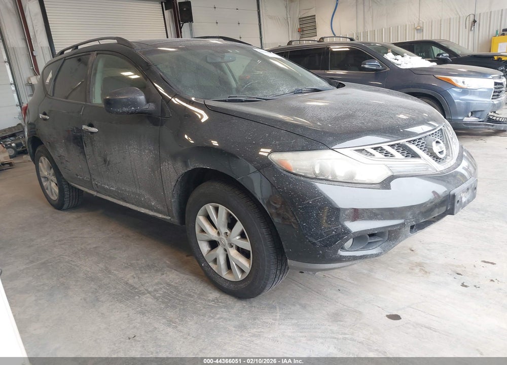 2011 NISSAN MURANO SL VIN: JN8AZ1MW8BW158170