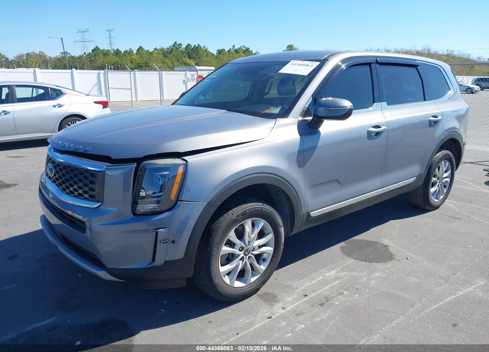 2021 KIA TELLURIDE LX VIN: 5XYP2DHC4MG160994
