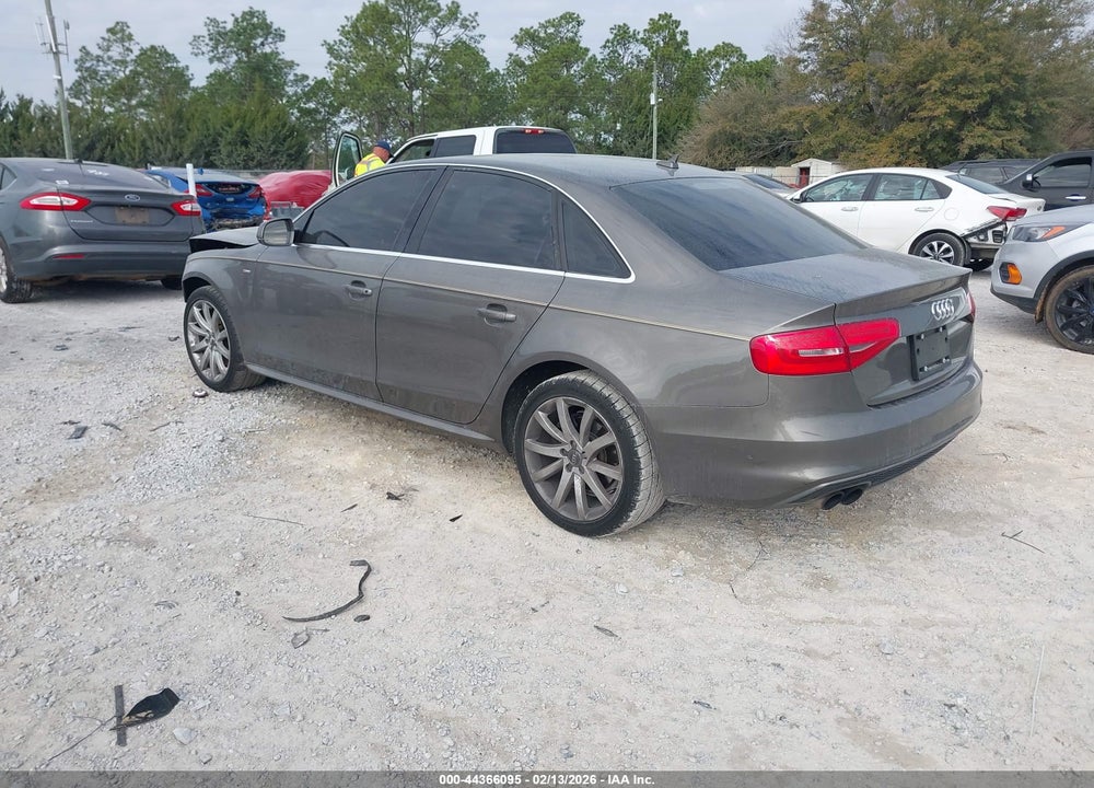 2014 AUDI A4 2.0T PREMIUM VIN: WAUAFAFL5EN031956