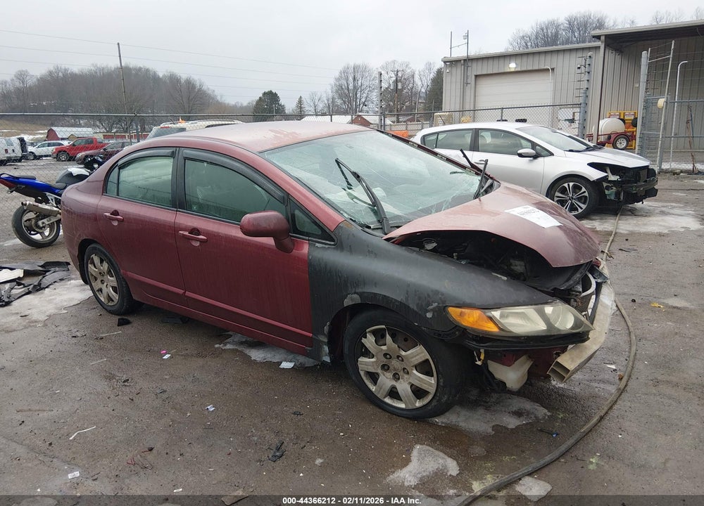 2009 HONDA CIVIC LX VIN: 2HGFA16589H360465