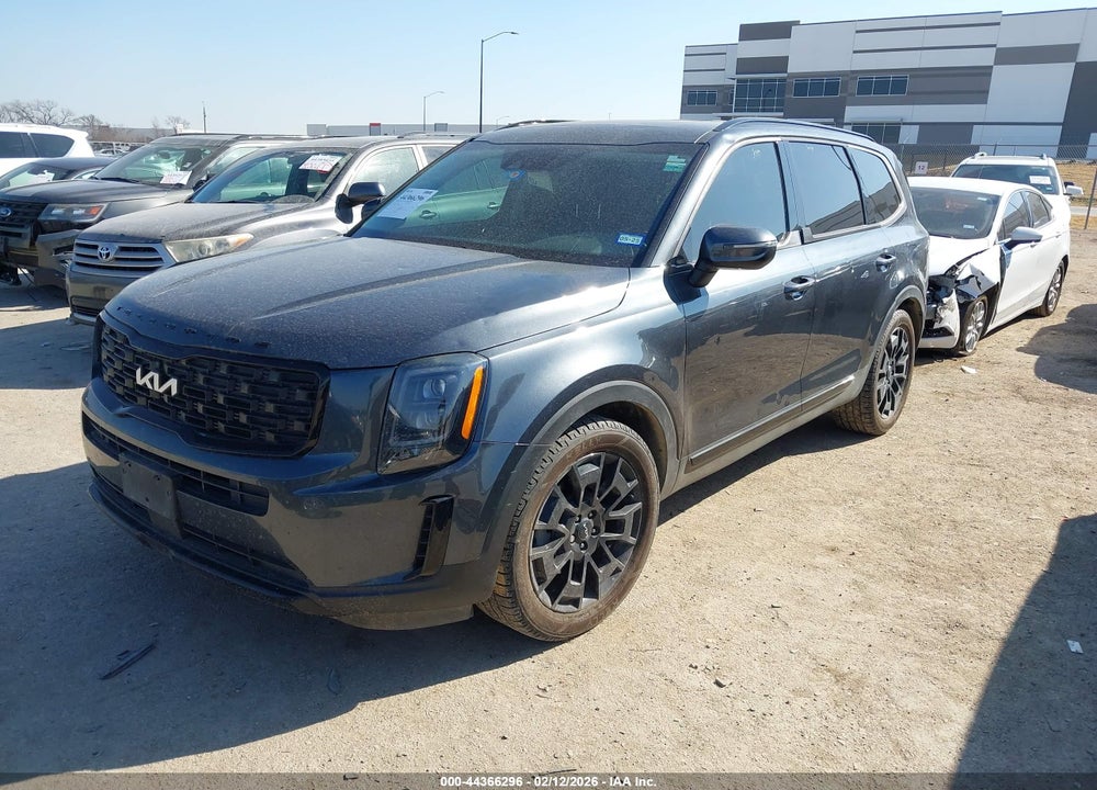 2022 KIA TELLURIDE EX VIN: 5XYP3DHC9NG281504