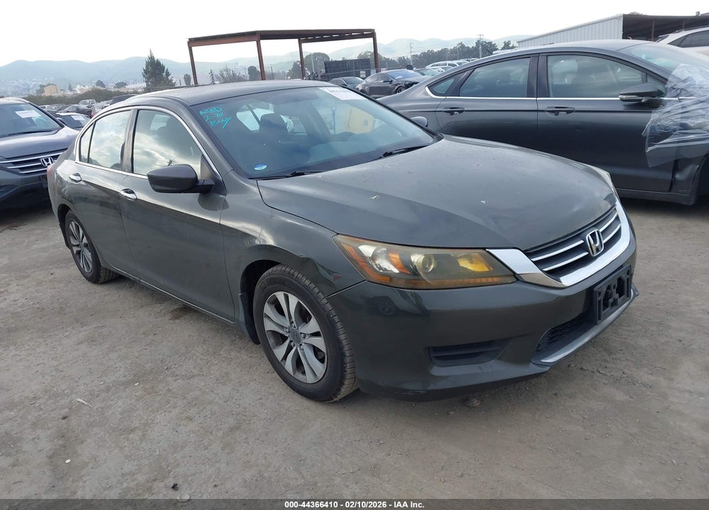 2013 HONDA ACCORD LX VIN: 1HGCR2F36DA152981
