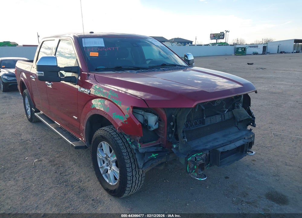 2015 FORD F-150 LARIAT VIN: 1FTEW1EG4FFA68520