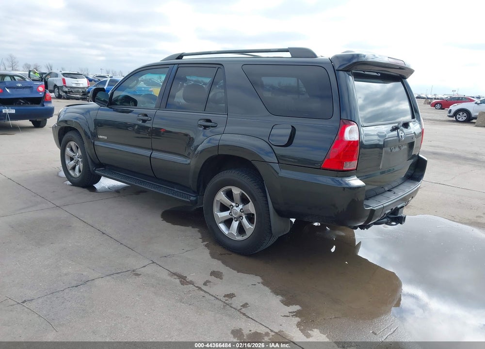2007 TOYOTA 4RUNNER LIMITED V8 VIN: JTEZT17R178012237