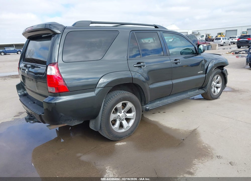 2007 TOYOTA 4RUNNER LIMITED V8 VIN: JTEZT17R178012237
