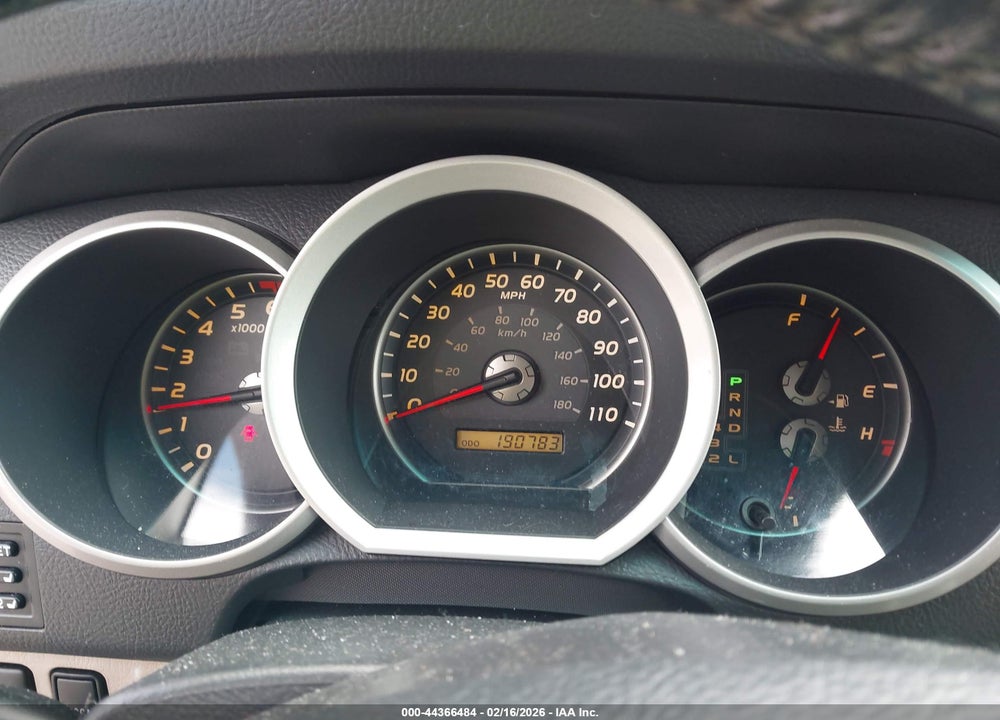 2007 TOYOTA 4RUNNER LIMITED V8 VIN: JTEZT17R178012237