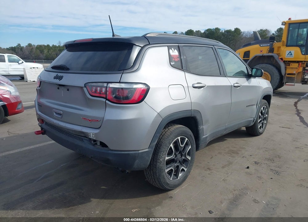 2020 JEEP COMPASS TRAILHAWK 4X4 VIN: 3C4NJDDB8LT123848