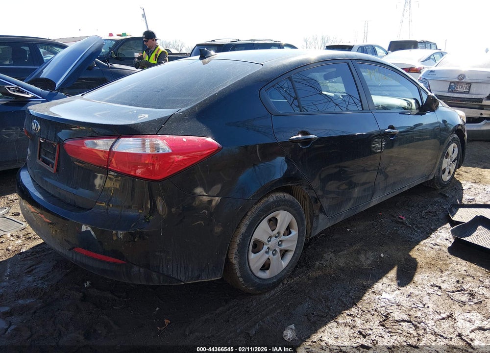 2016 KIA FORTE LX VIN: KNAFK4A61G5539980