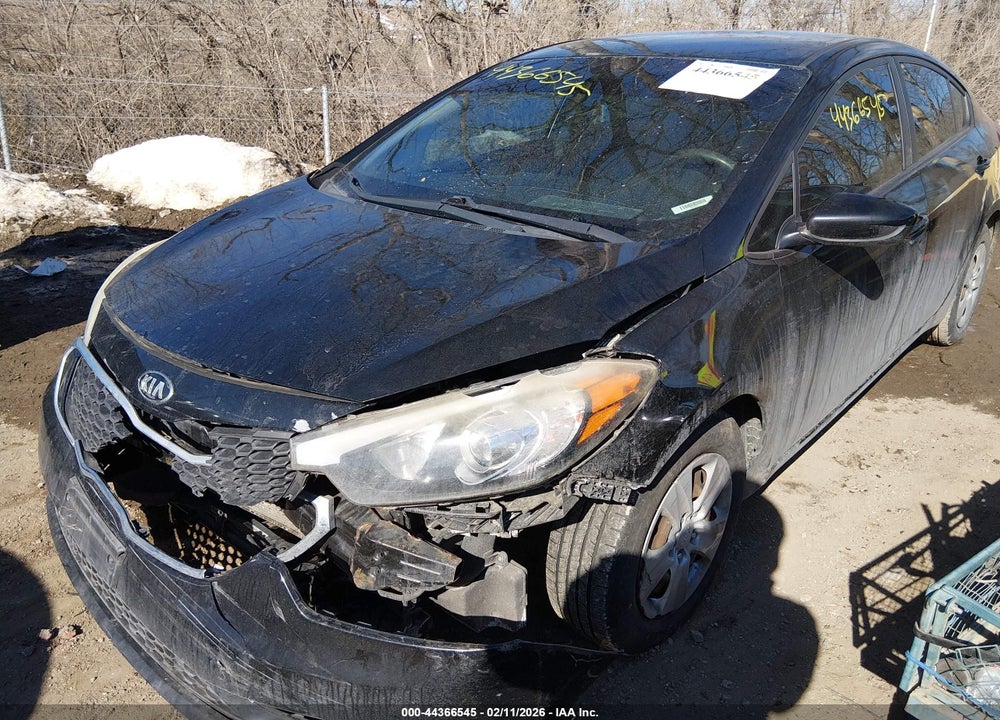 2016 KIA FORTE LX VIN: KNAFK4A61G5539980
