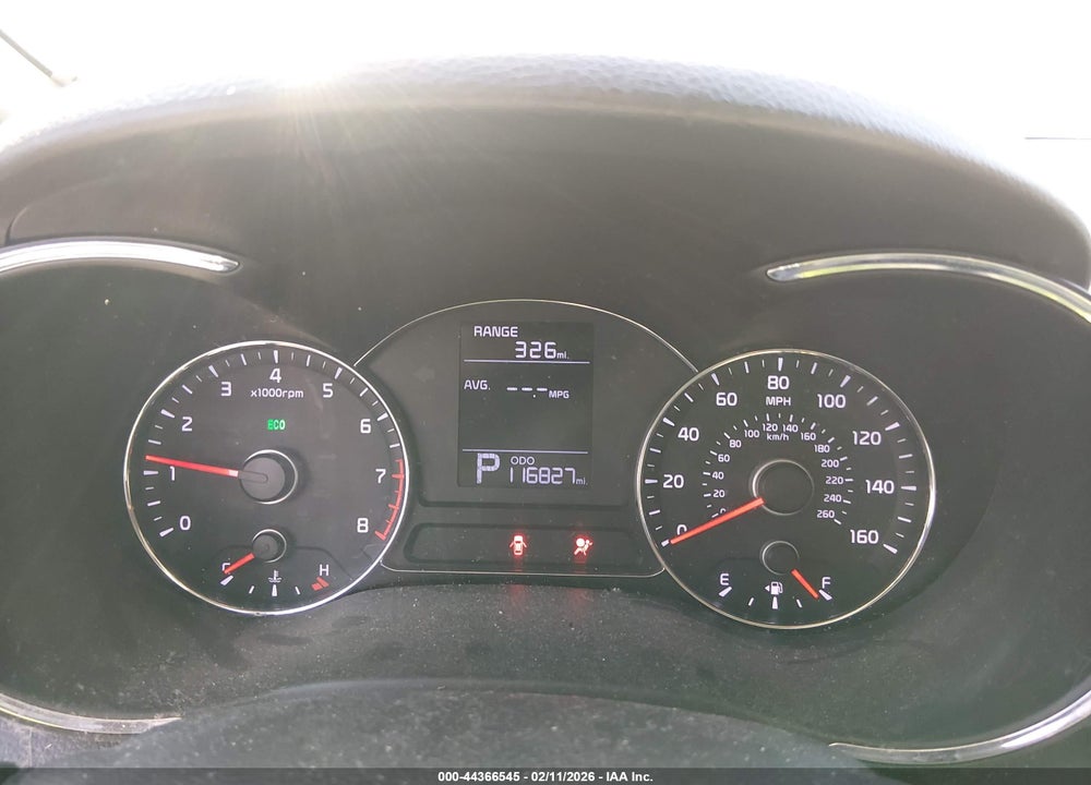 2016 KIA FORTE LX VIN: KNAFK4A61G5539980