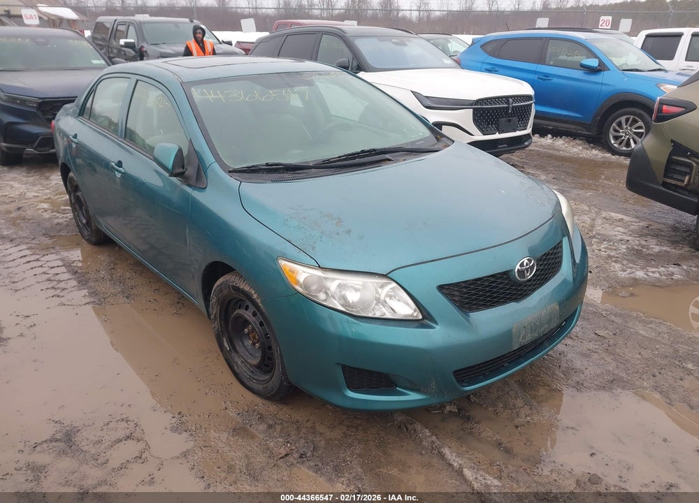 2010 TOYOTA COROLLA LE VIN: 2T1BU4EE7AC373004