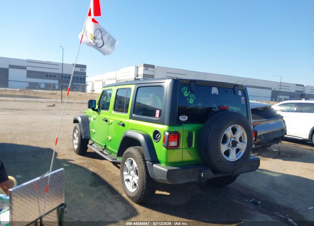 2018 JEEP WRANGLER UNLIMITED SPORT S 4X4 VIN: 1C4HJXDG2JW301142