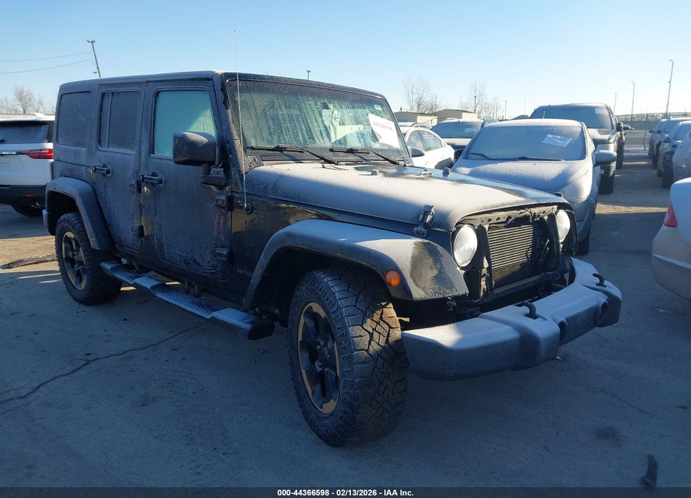 2014 JEEP WRANGLER UNLIMITED DRAGON EDITION VIN: 1C4BJWEG2EL161065