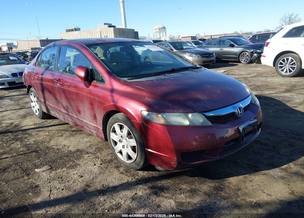 2009 HONDA CIVIC LX VIN: 2HGFA16559H503758