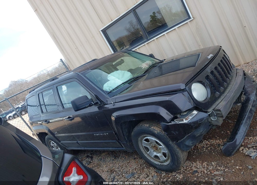 2014 JEEP PATRIOT SPORT VIN: 1C4NJRBB7ED809078