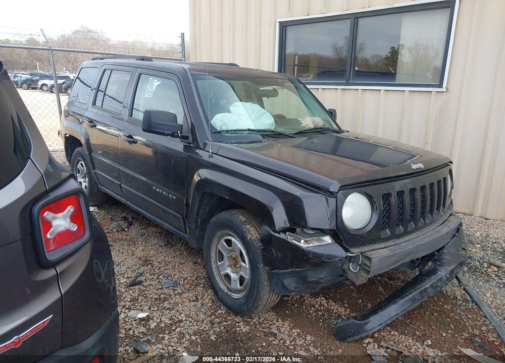 2014 JEEP PATRIOT SPORT VIN: 1C4NJRBB7ED809078