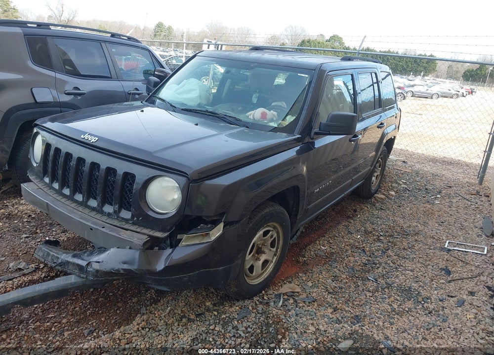 2014 JEEP PATRIOT SPORT VIN: 1C4NJRBB7ED809078