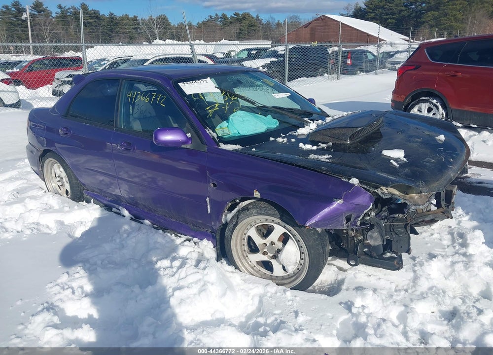 2003 SUBARU IMPREZA WRX VIN: JF1GD29683G501774