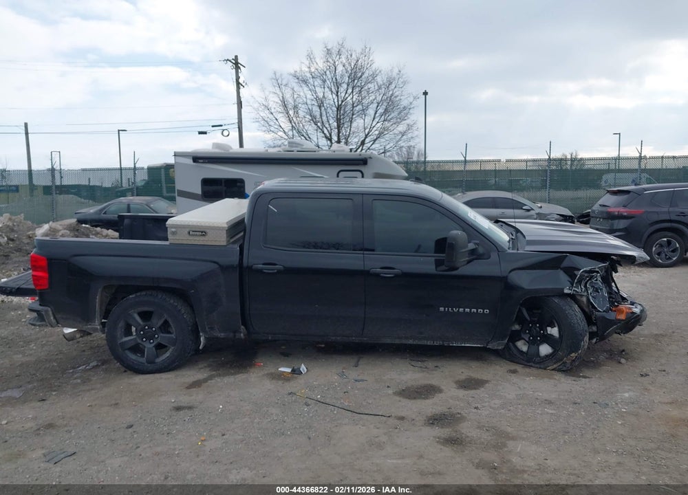 2018 CHEVROLET SILVERADO 1500 CUSTOM VIN: 3GCUKPEC4JG186954