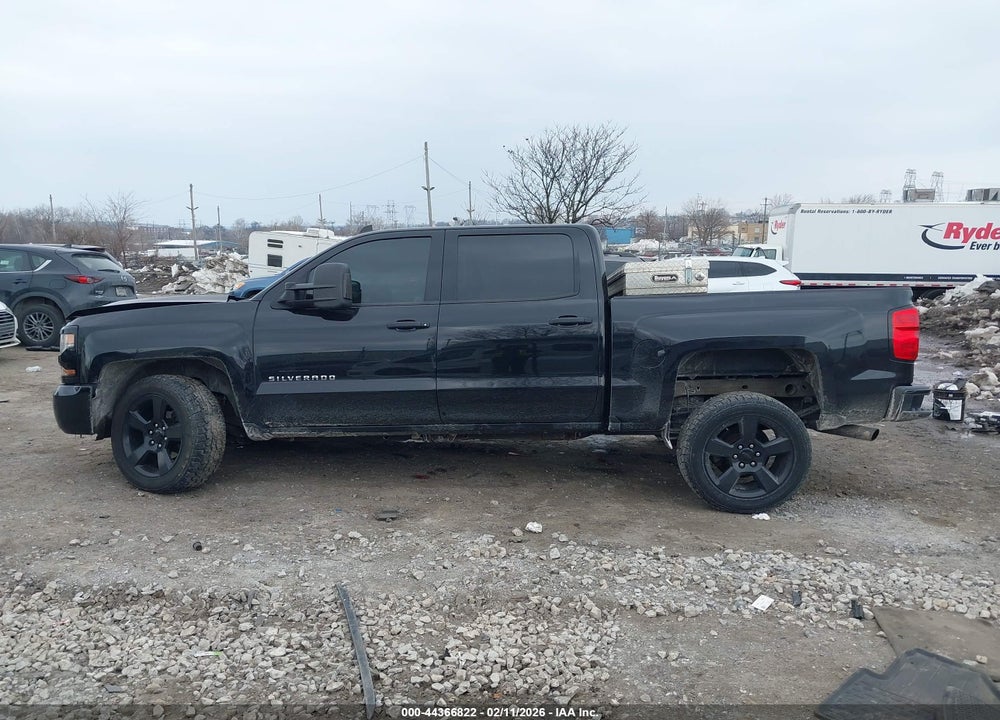 2018 CHEVROLET SILVERADO 1500 CUSTOM VIN: 3GCUKPEC4JG186954