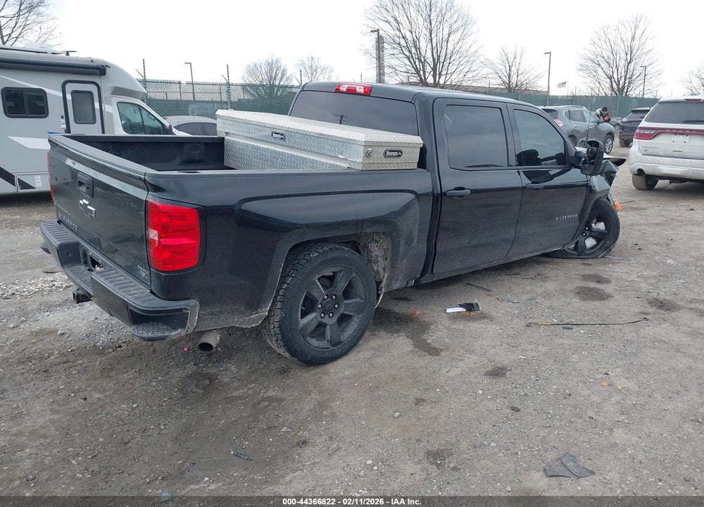 2018 CHEVROLET SILVERADO 1500 CUSTOM VIN: 3GCUKPEC4JG186954