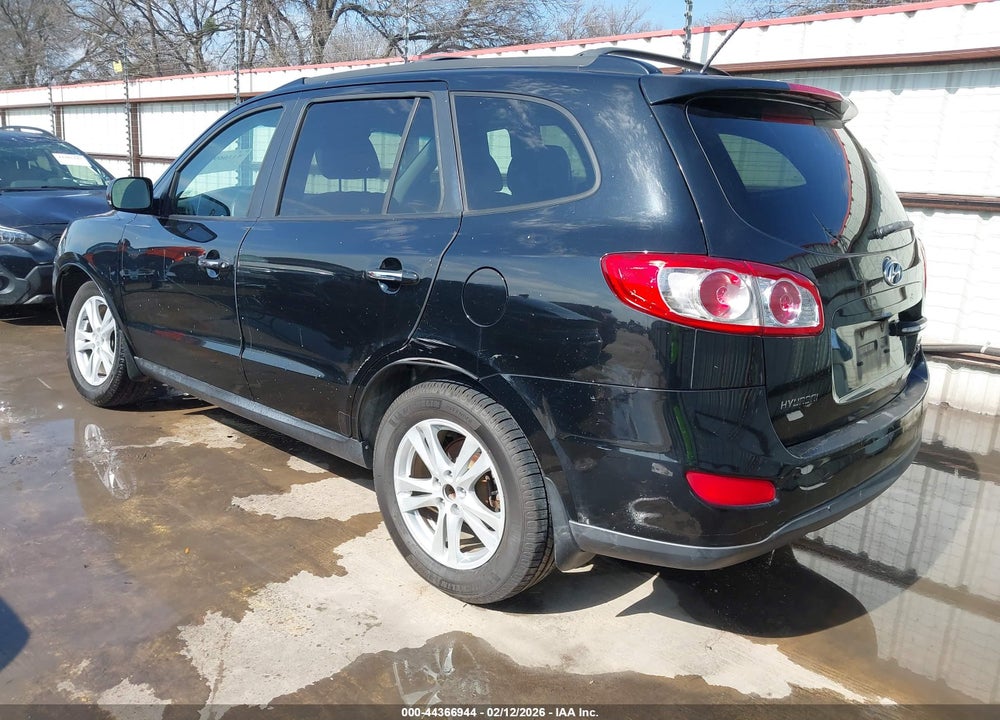 2011 HYUNDAI SANTA FE LIMITED V6 VIN: 5XYZK4AG8BG034396