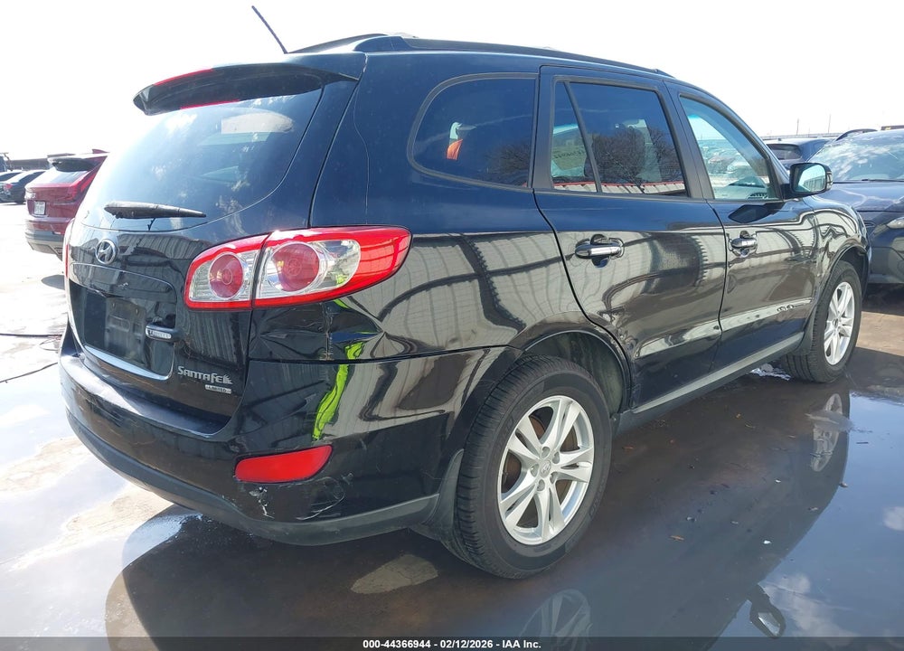 2011 HYUNDAI SANTA FE LIMITED V6 VIN: 5XYZK4AG8BG034396