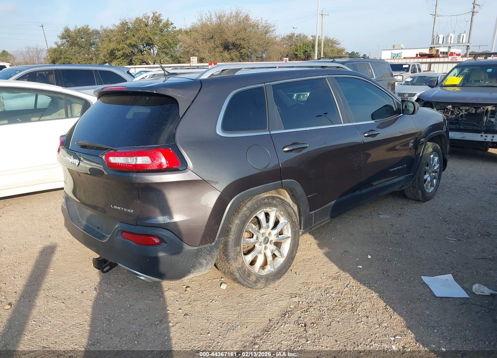 2015 JEEP CHEROKEE LIMITED VIN: 1C4PJMDS5FW729261