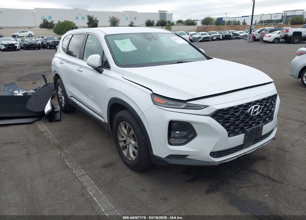 2019 HYUNDAI SANTA FE SE VIN: 5NMS23AD9KH009966