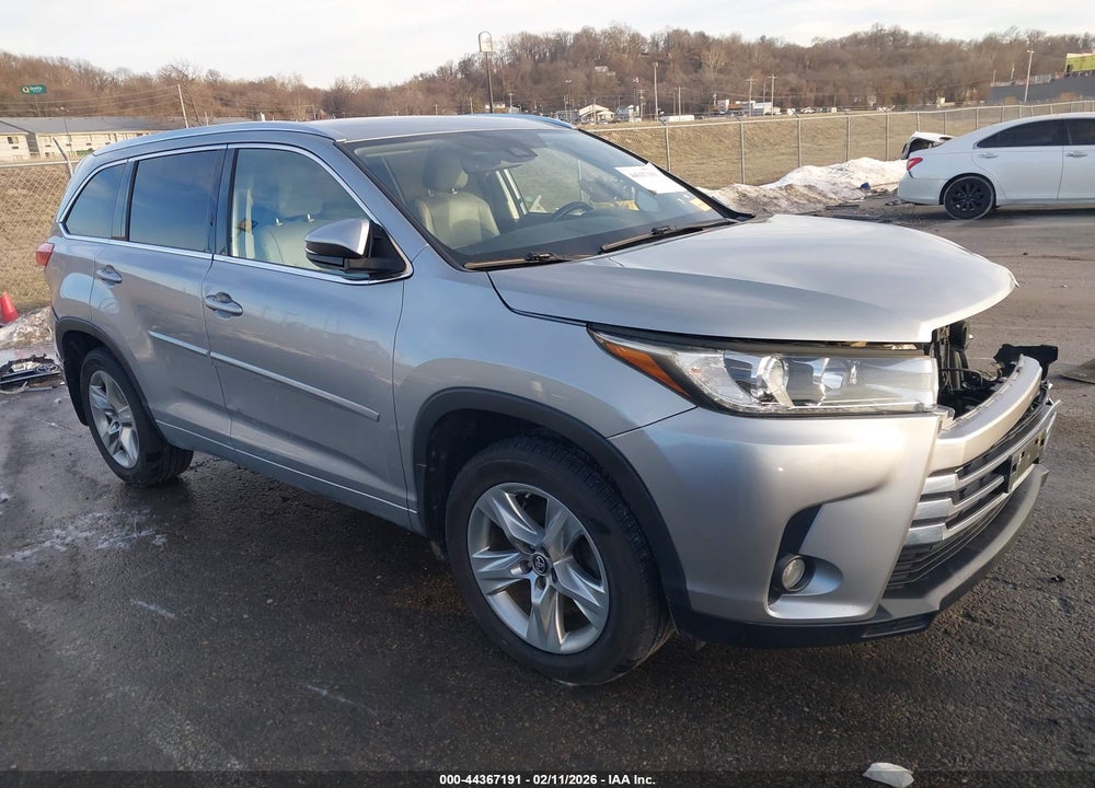 2017 TOYOTA HIGHLANDER LIMITED VIN: 5TDDZRFHXHS402156