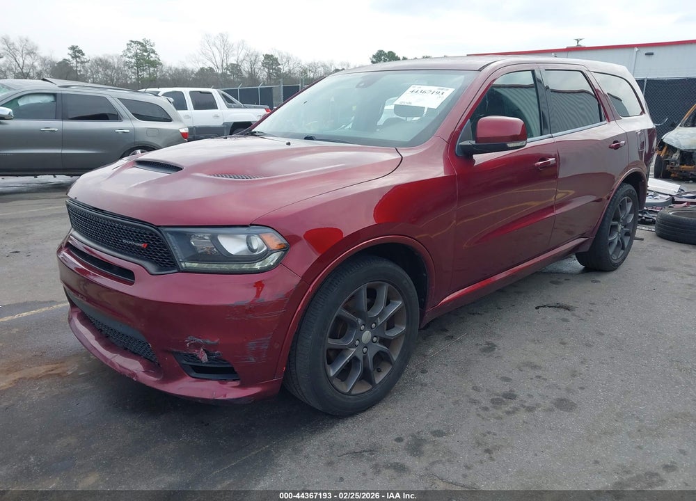 2018 DODGE DURANGO R/T RWD VIN: 1C4SDHCT8JC205518