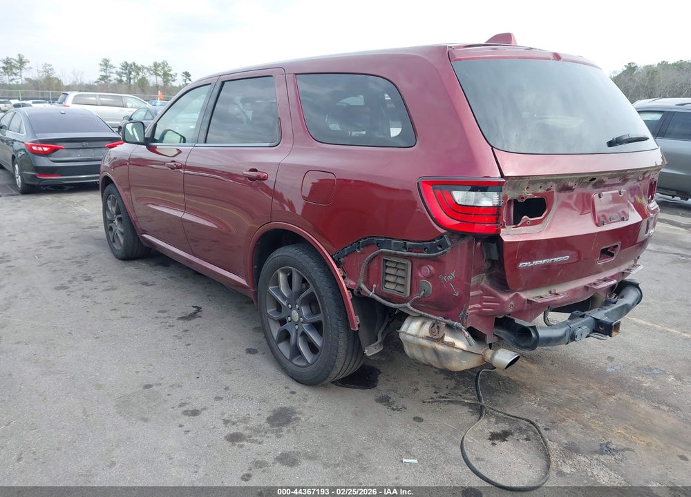 2018 DODGE DURANGO R/T RWD VIN: 1C4SDHCT8JC205518