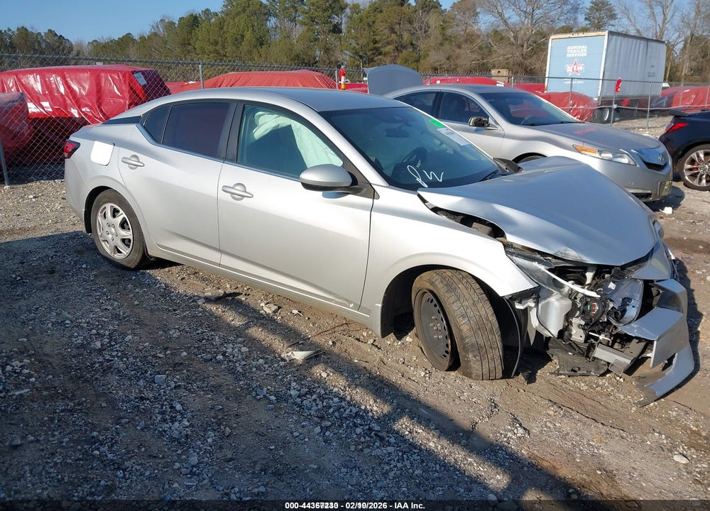2023 NISSAN SENTRA S XTRONIC CVT VIN: 3N1AB8BVXPY319060