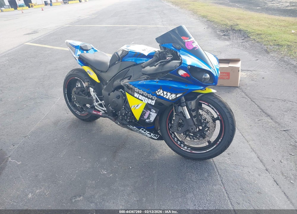 2011 YAMAHA YZFR1 VIN: JYARN23EXBA010605
