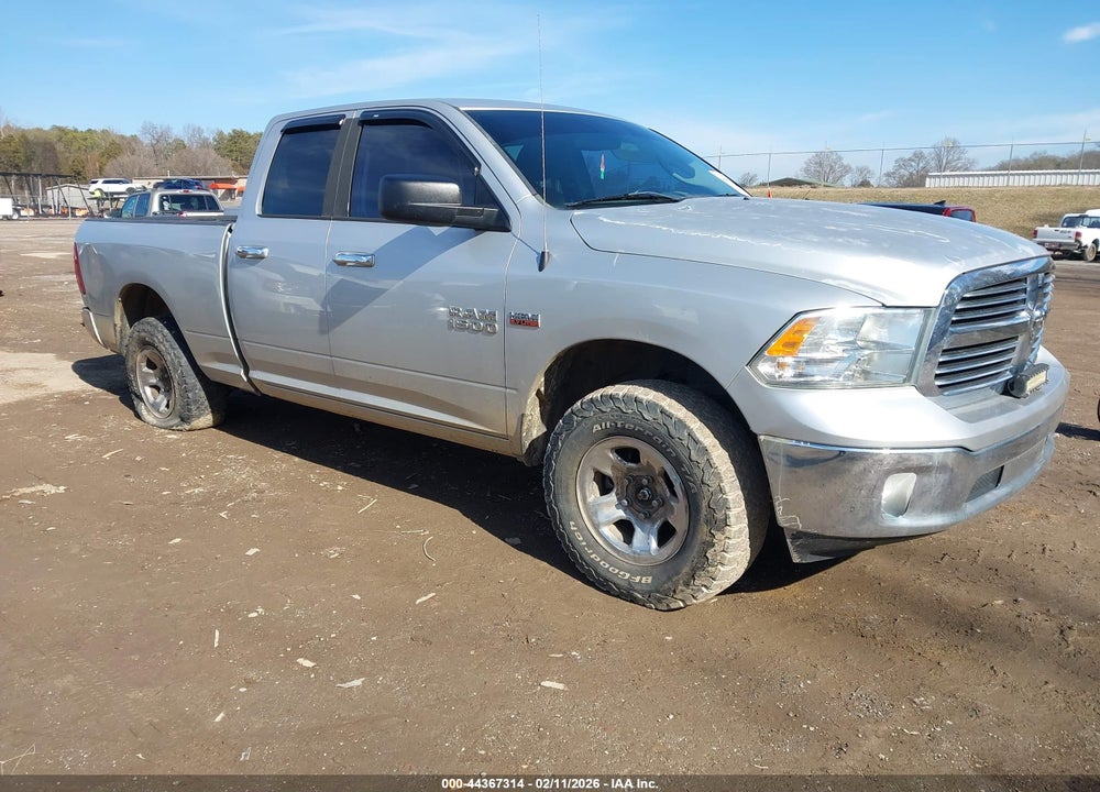 2016 RAM 1500 BIG HORN VIN: 1C6RR7GT6GS156295